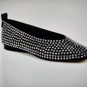 Naturalizer 27 Edit "Carla" Black Sparkle Ballet flats. NIB. Size 9.5